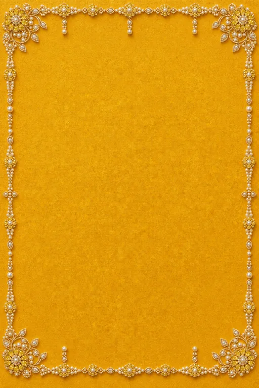 Pearl & Diamond Haldi — Living Invitation — invitation page