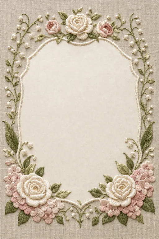 Kashida Garden Wedding — Living Invitation — Botanical Wedding invitation card design from Ayozan