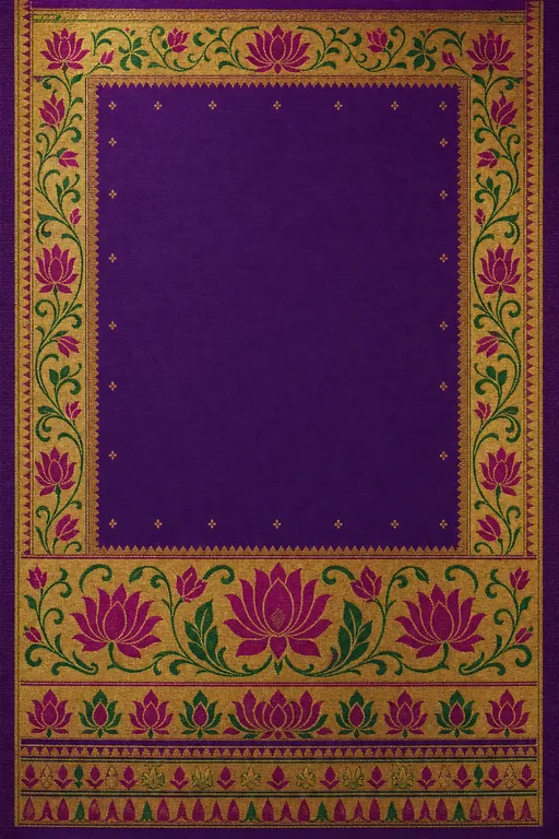 Paithani Marathi Wedding — Living Invitation — Marathi Hindu Traditional Wedding invitation card design from Ayozan