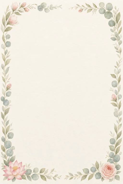 Milan Lotus & Rose Wedding — Living Invitation — invitation page