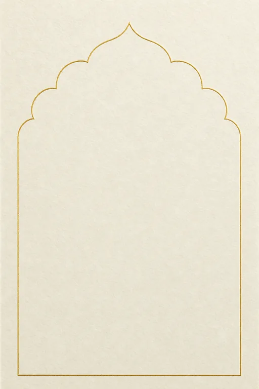 Mehrab Line Wedding — Living Invitation — Minimal Wedding invitation card design from Ayozan