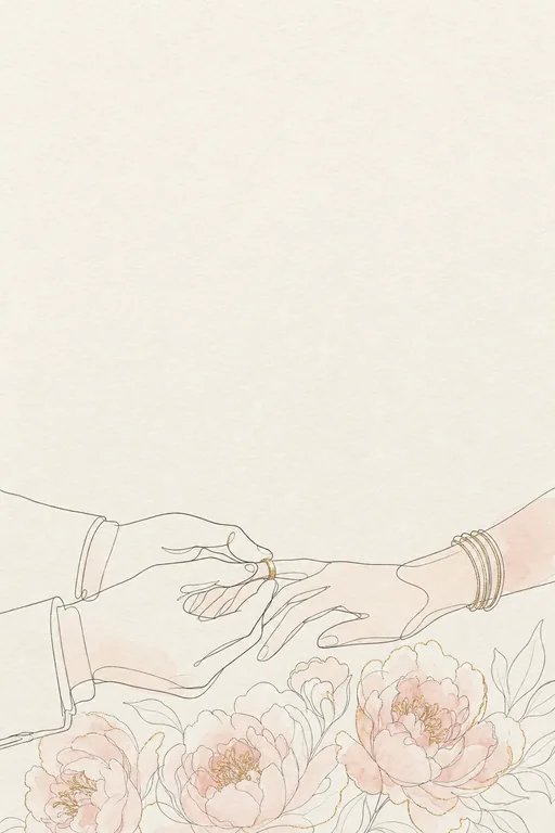 Jodi Sketch Engagement — Living Invitation — Modern Engagement invitation card design from Ayozan