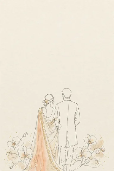 Jodi Sketch Reception — Living Invitation — Reception card design