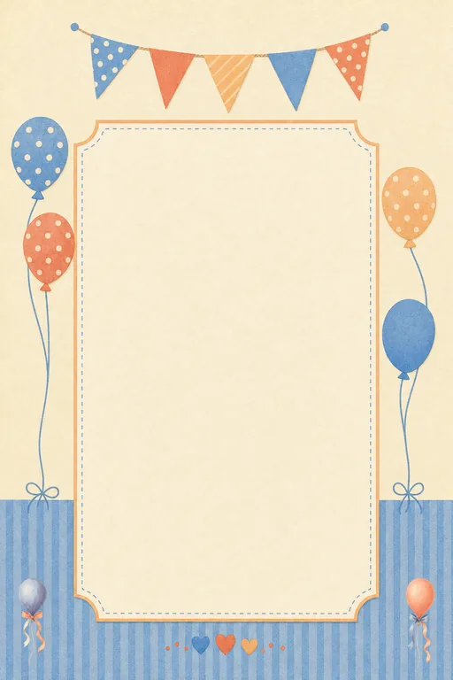 One Wonderful Year — invitation page