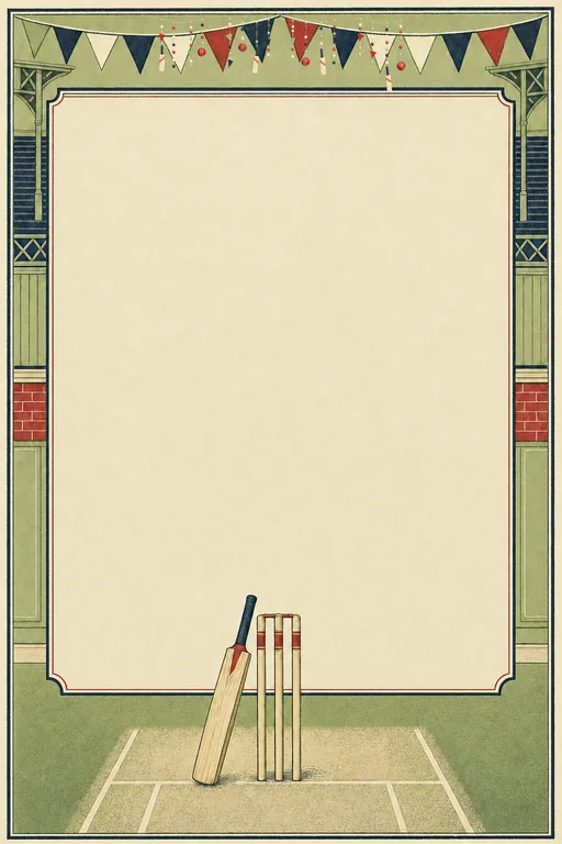 Birthday at the Crease — invitation page