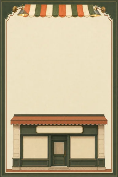Open for You — Shop Inauguration card design