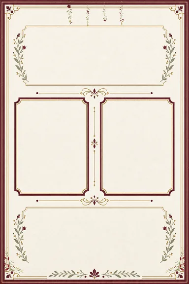 Then and Now — Anniversary card design