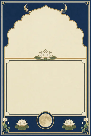 Eighty Years, Many Blessings — Birthday invitation card design