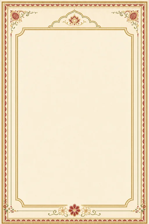 A Family Blessing — invitation page