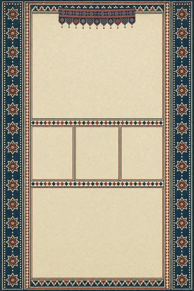 Ajrakh, Our Way — Hindu Wedding invitation card design