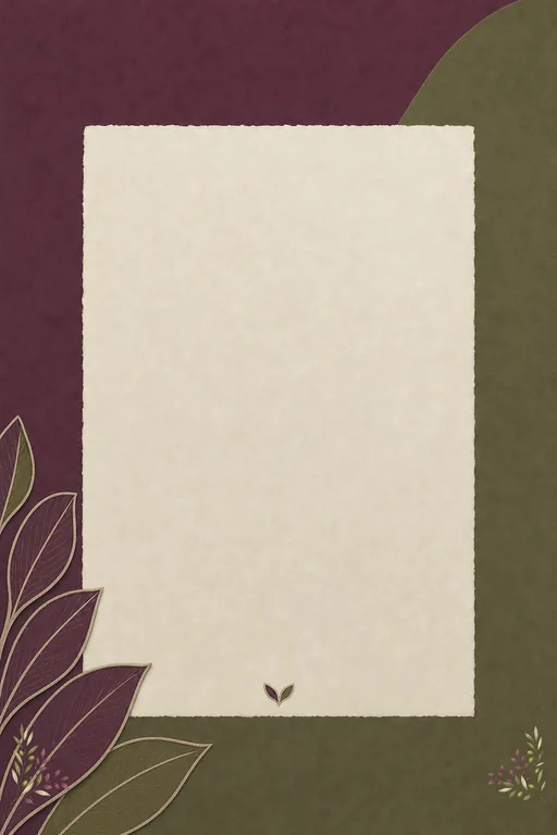 Plum and Olive — invitation page