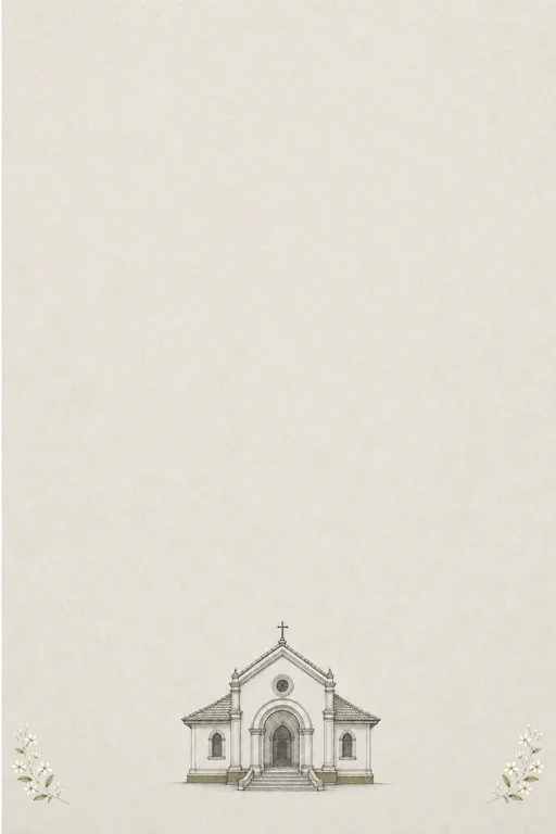 Chapel in Pencil — invitation page