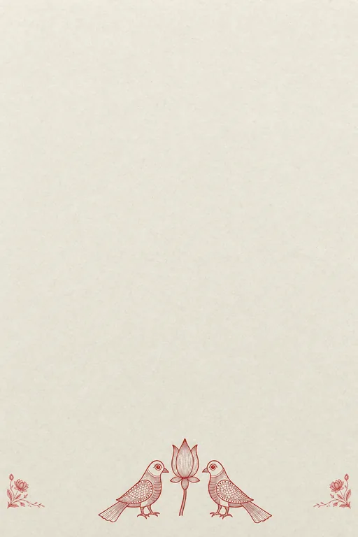 Mithila Ink Letter — invitation page