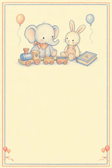 One Little Adventure — First Birthday card design