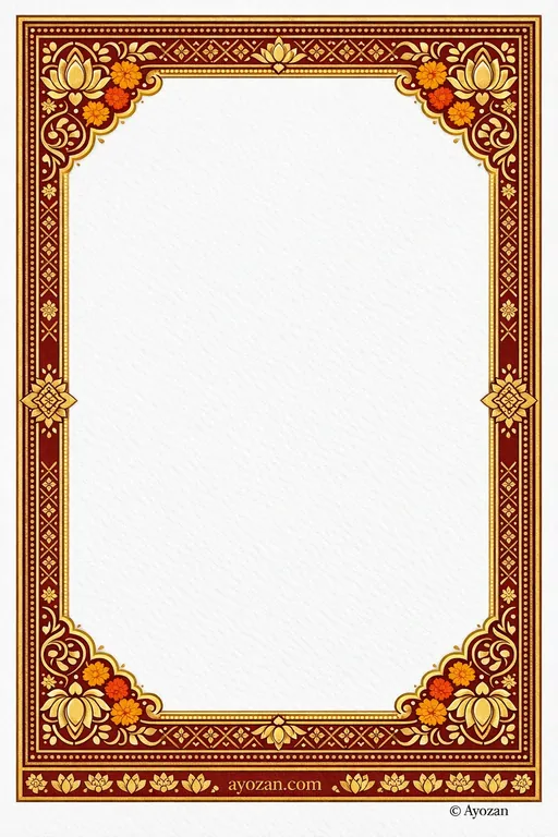 Haldi — Jain Traditional Wedding Card — Jain Traditional Haldi invitation card design from Ayozan