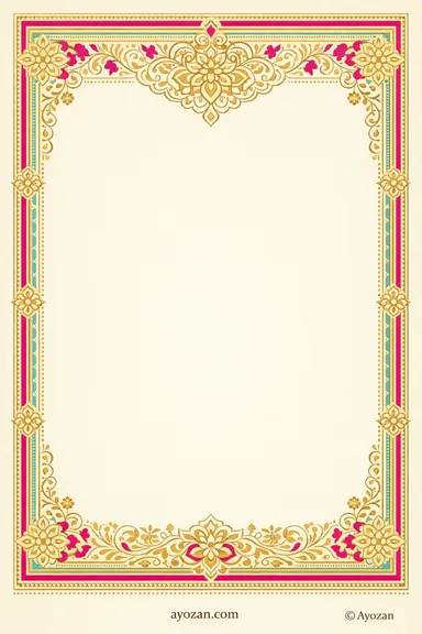 Traditional Wedding Gold Card — Wedding card design