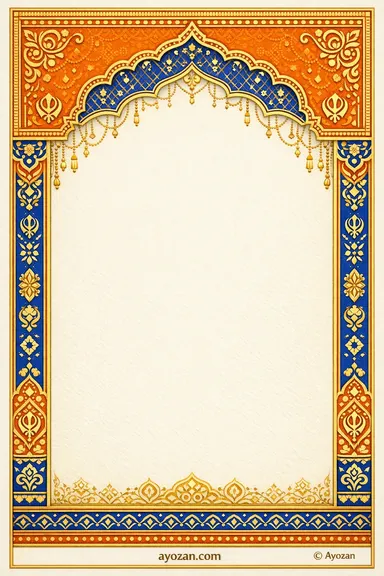 Traditional Wedding Invitation — Sikh Wedding invitation card design