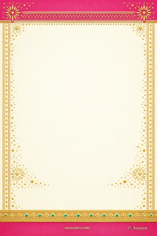 Gudi Padwa · Classic — Traditional Gudi Padwa invitation card design from Ayozan