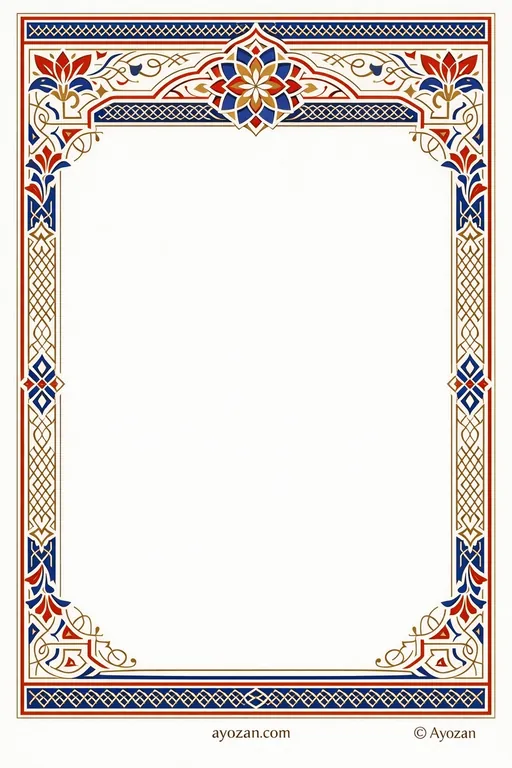 Prayer Meeting · Geometric — Geometric Prayer Meeting invitation card design from Ayozan