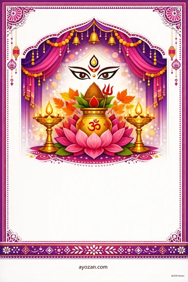 Bengali Dussehra · Contemporary — Dussehra design