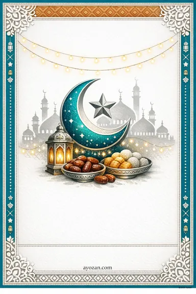 Bengali Eid · Contemporary — Eid greeting card design