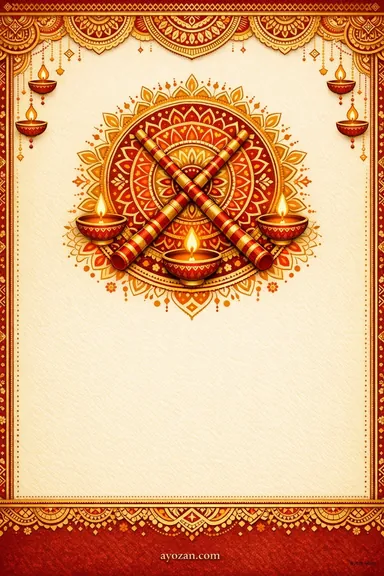 North Indian Navratri · Classic — Navratri greeting card design