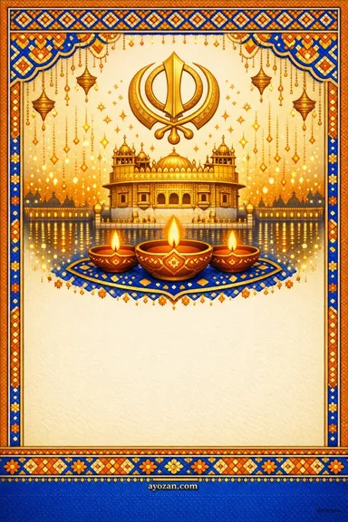 Punjabi Diwali · Classic — Diwali card design
