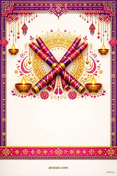 Tamil Navratri · Contemporary — Navratri greeting card design