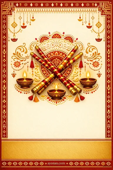 Tamil Navratri · Classic — Navratri greeting card design