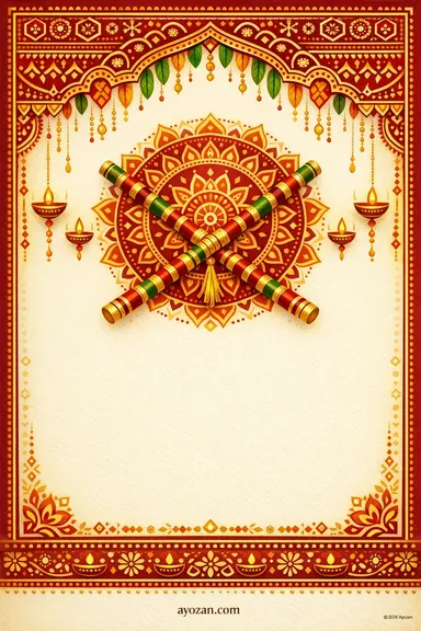 Andhra Navratri · Classic — Navratri greeting card design