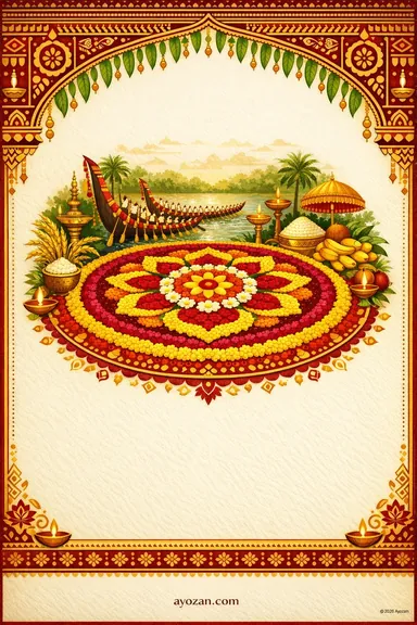 Andhra Onam · Classic — Telugu Heritage invitation card design