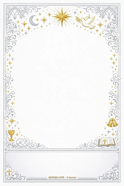 Goan Milestone · Classic — Goan Christian Traditional Milestone Celebration invitation card design from Ayozan