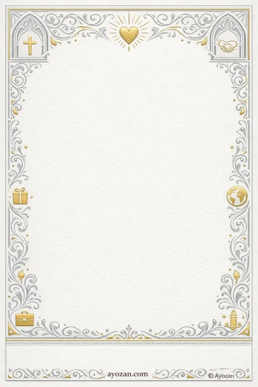 Goan Thank You · Classic — Goan Christian Traditional Thank You invitation card design from Ayozan