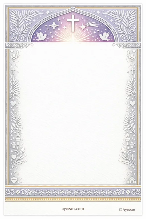 Kerala Milestone · Contemporary — Malayalam Christian Modern Milestone Celebration invitation card design from Ayozan