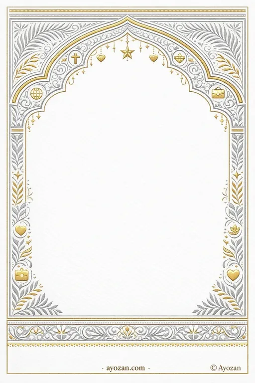 Kerala Thank You · Classic — Malayalam Christian Traditional Thank You invitation card design from Ayozan