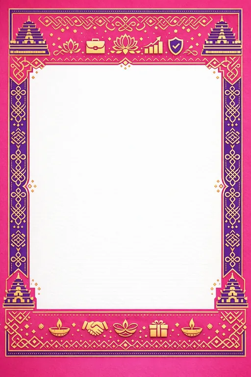Tamil Thank You · Contemporary — Tamil Hindu Modern Thank You invitation card design from Ayozan