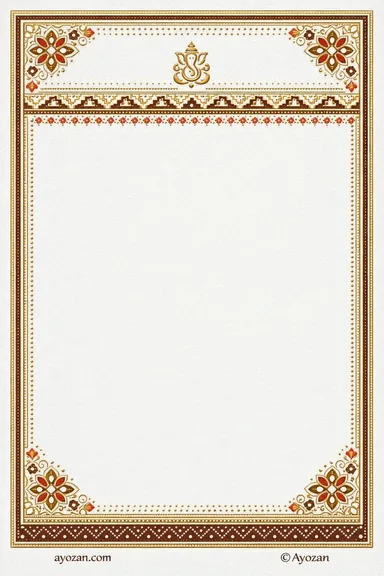 Gujarati Wedding · Floral — Wedding card design