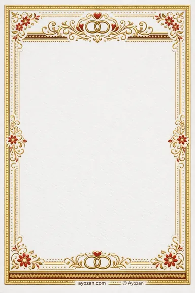 Gujarati Engagement · Ornate — Engagement card design