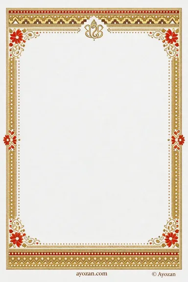 Gujarati Mehndi · Ornate — Mehndi card design