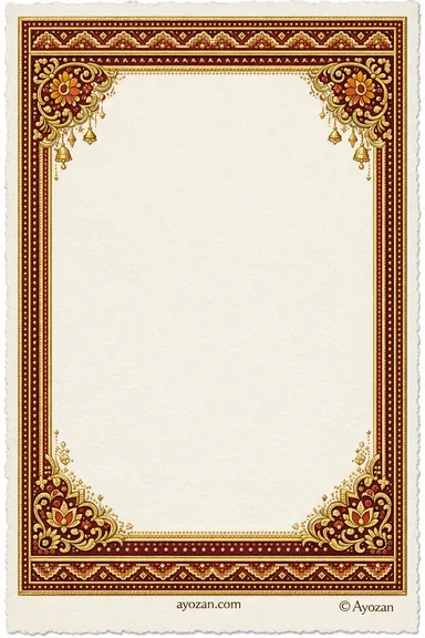 Gujarati Anniversary · Classic — Anniversary card design