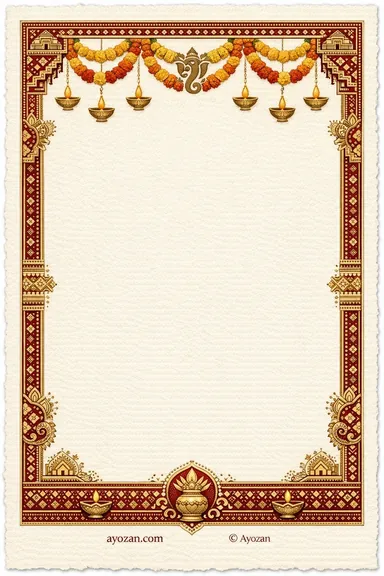 Gujarati Housewarming · Classic — Housewarming card design