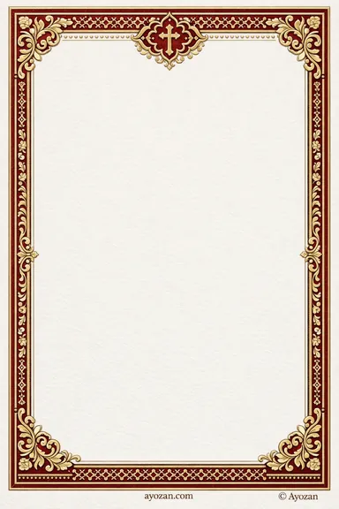 Bengali Memorial · Classic — Memorial card design