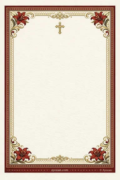 Bengali Funeral Prayer · Classic — Funeral Prayer card design