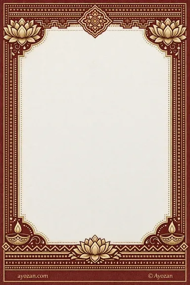 Gujarati Memorial · Classic — Gujarati invitation card design