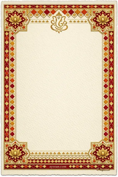 Punjabi Wedding · Classic — Hindu Wedding invitation card design