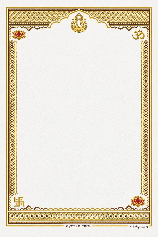 North Indian Haldi · Minimal — North Indian Hindu Minimal Haldi invitation card design from Ayozan