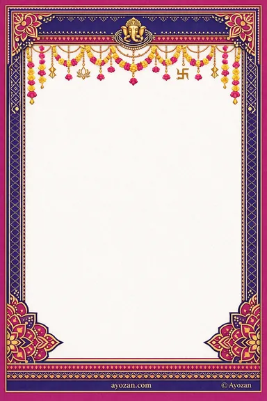 North Indian Haldi · Contemporary — Haldi card design
