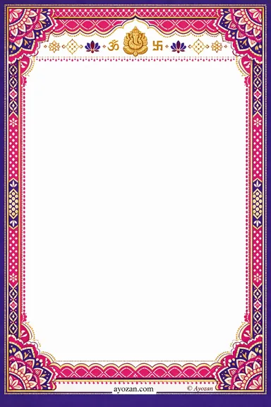 North Indian Mehndi · Contemporary — Mehndi card design