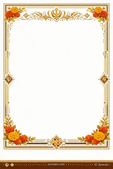North Indian Haldi · Floral — Haldi card design