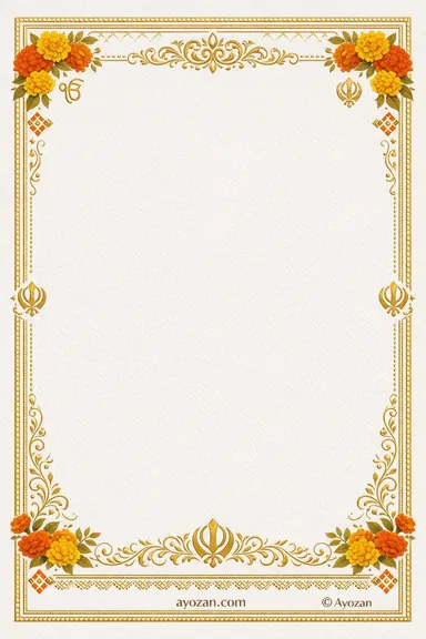 North Indian Haldi · Minimal — Haldi card design